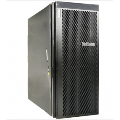 联想 TS250塔式服务器 G4560/4G DDR4/4x3.5"盘位/500G SATA/板载RAID121i 0,1,10,5/250W黄金/DVD