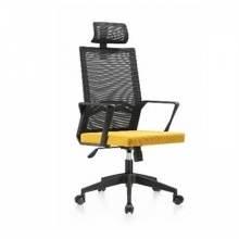 马头 网布型会议椅（工程塑料）黑黄色