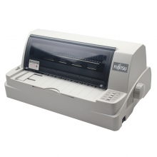富士通（Fujitsu）DPK710 平推票据打印机80列24针点针式发票快递单打印