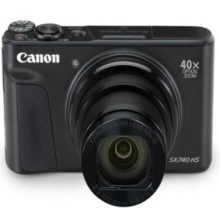 佳能（Canon）PowerShot SX740 HS 数码相机（黑）数码高清旅游小型摄影 美颜自拍 40倍长焦家用数码相机